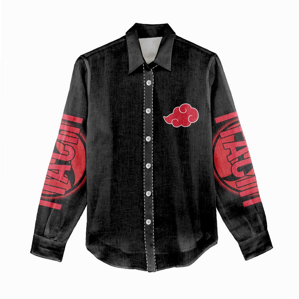 Uchiha Itachi V2 Naruto Women Casual Shirt Anime Style - The Mazicc
