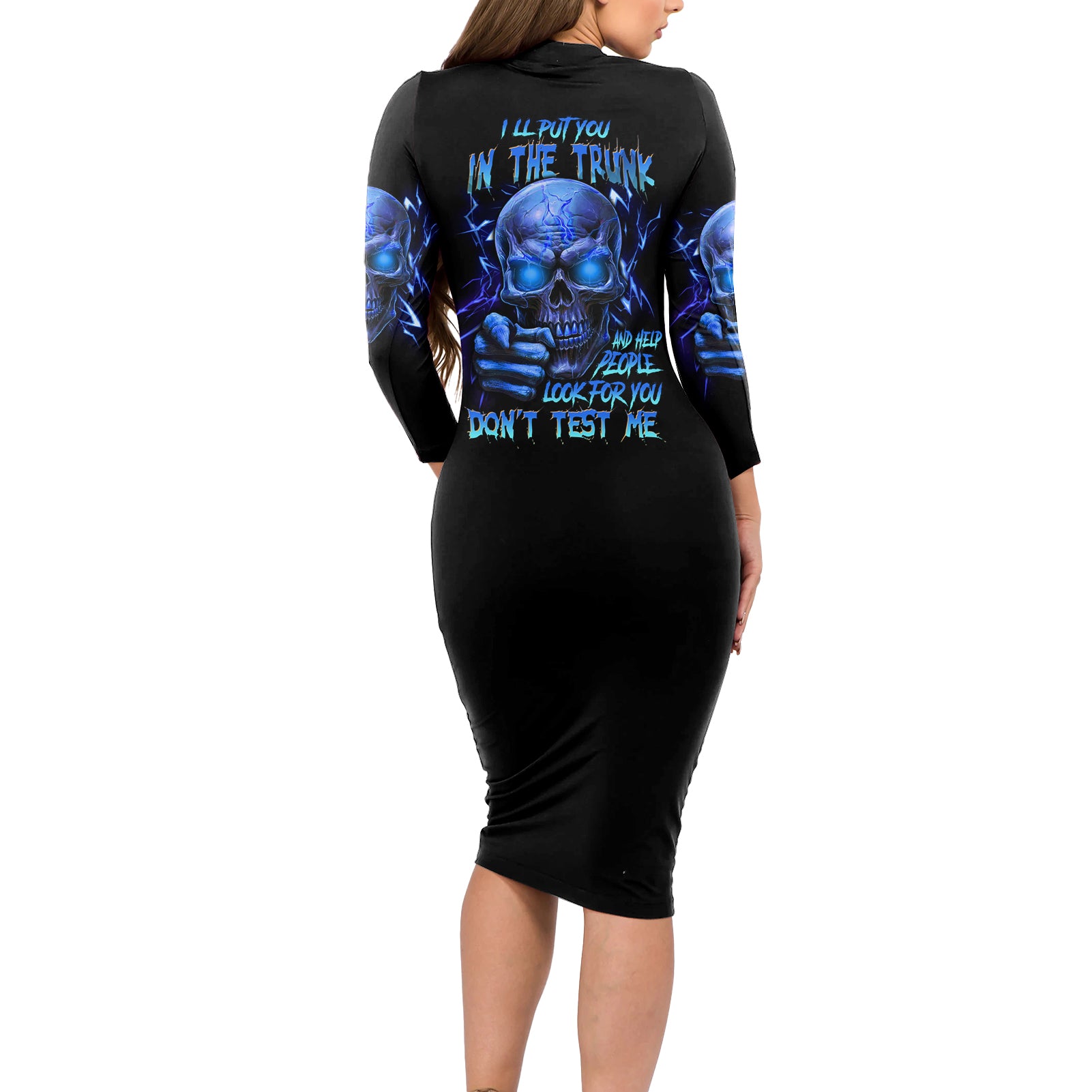 ill-put-you-in-the-trunk-long-sleeve-bodycon-dress