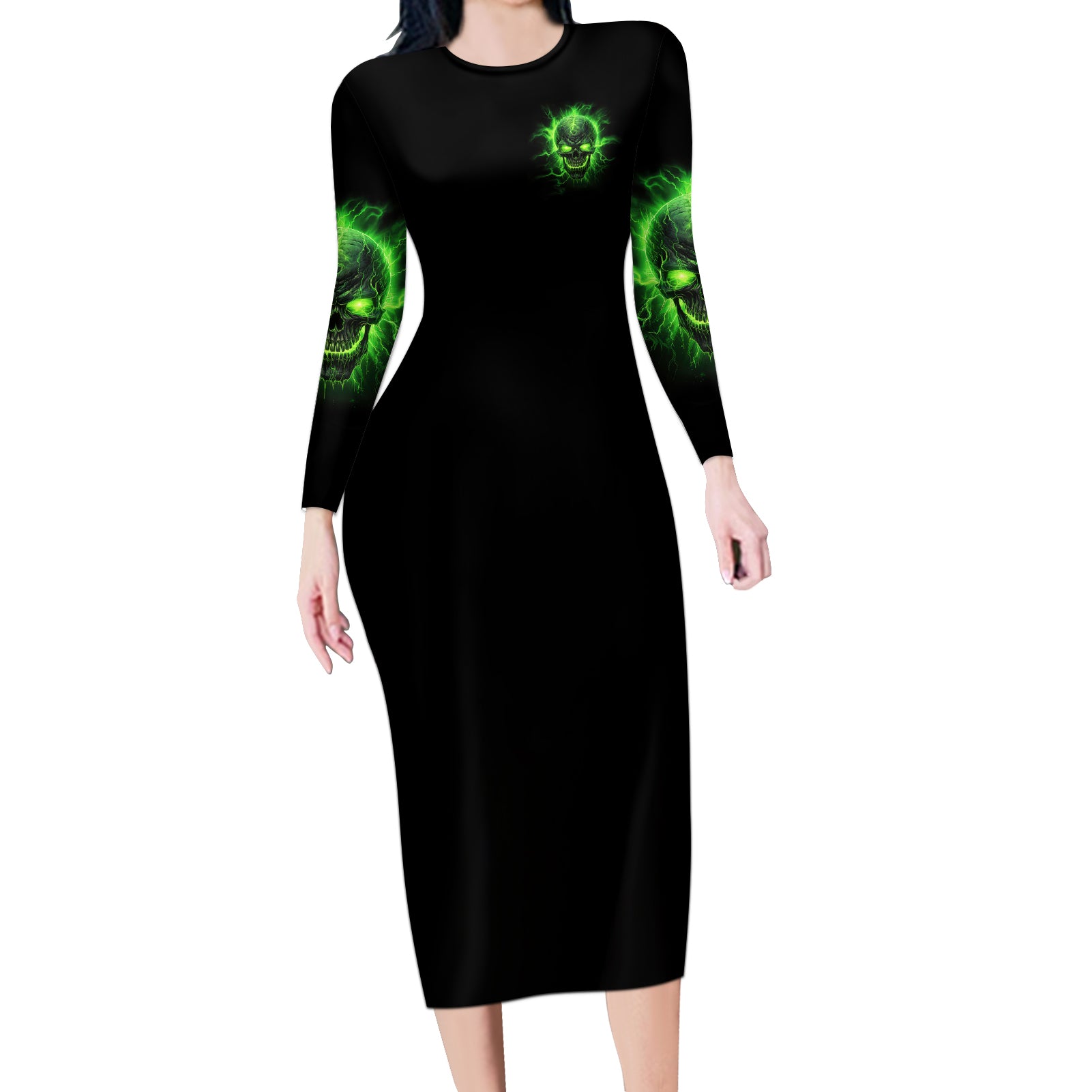 my-alone-time-is-for-everyones-safety-long-sleeve-bodycon-dress