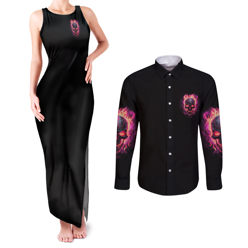 i-can-keep-my-mouth-couples-matching-tank-maxi-dress-and-long-sleeve-button-shirt