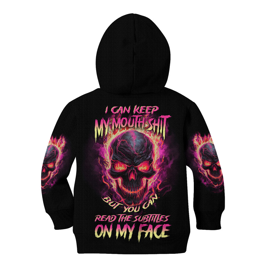 i-can-keep-my-mouth-kid-hoodie