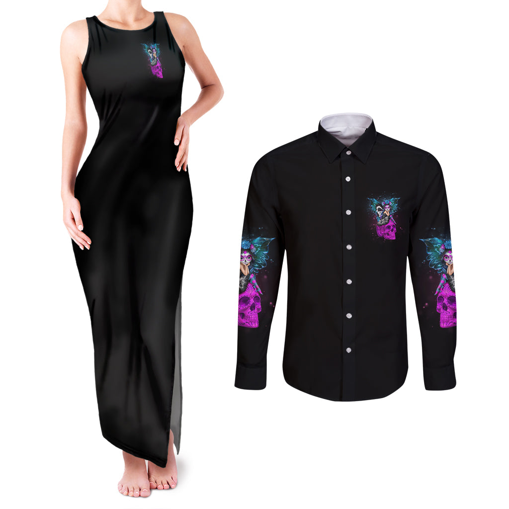 in-my-next-life-i-want-to-be-the-karma-fairy-couples-matching-tank-maxi-dress-and-long-sleeve-button-shirt