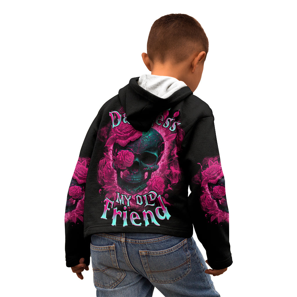 hello-darkness-my-old-friend-kid-hoodie