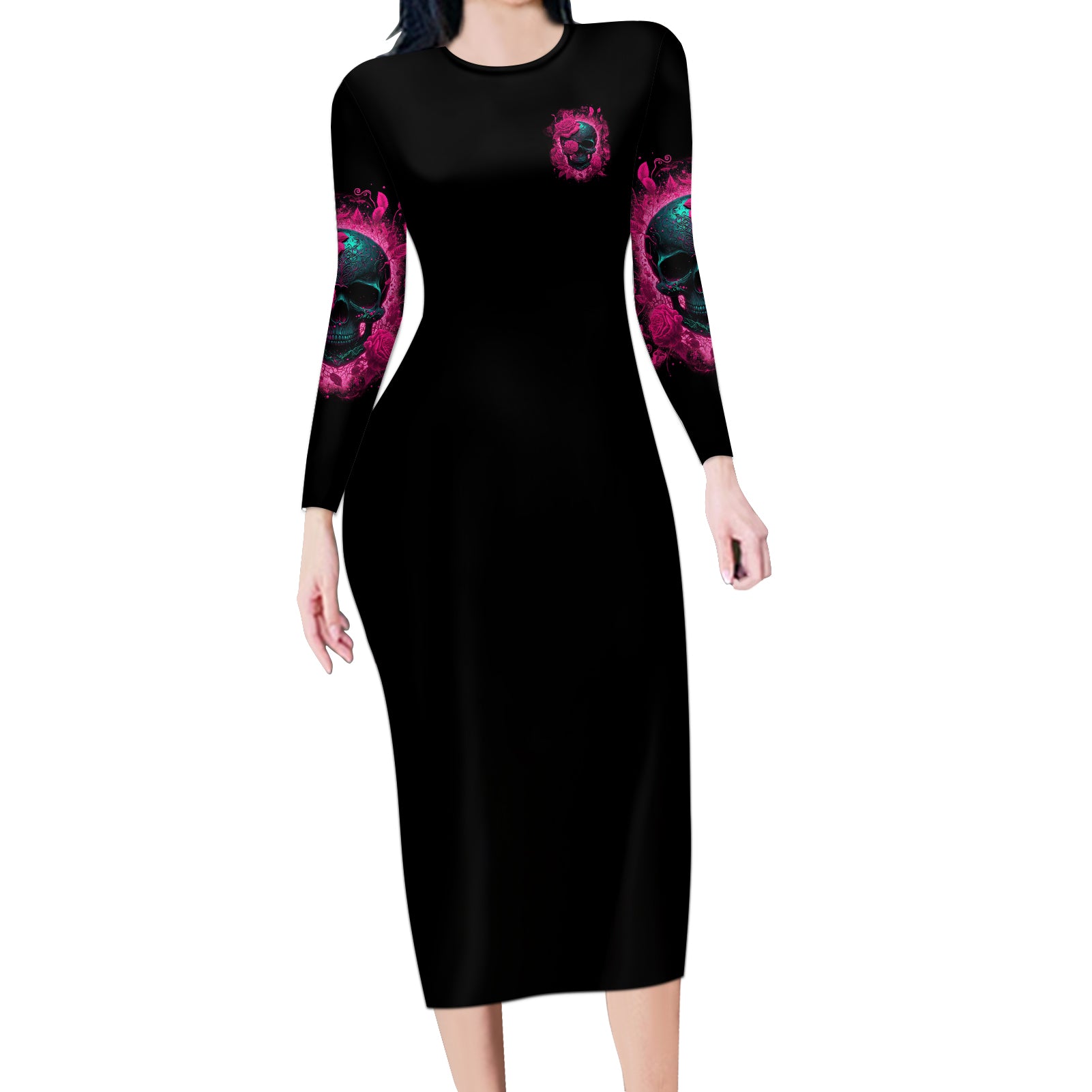 hello-darkness-my-old-friend-long-sleeve-bodycon-dress
