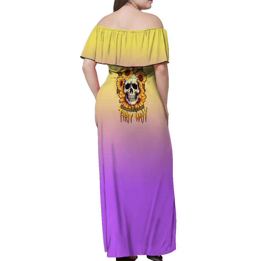 im-blunt-because-god-rolled-me-sunflower-off-shoulder-maxi-dress