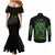 i-am-who-i-am-skull-couples-matching-mermaid-dress-and-long-sleeve-button-shirt