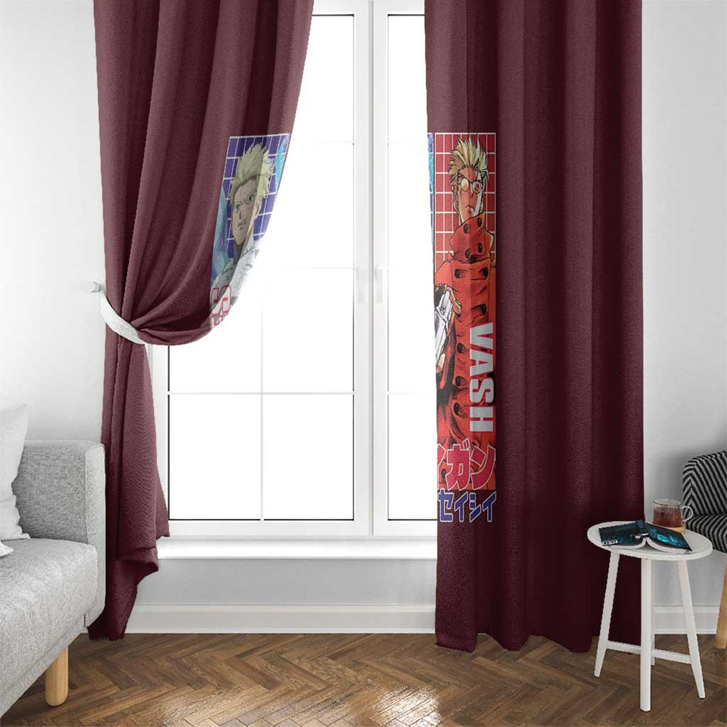 Trigun Stampede Window Curtain Japan Anime Style