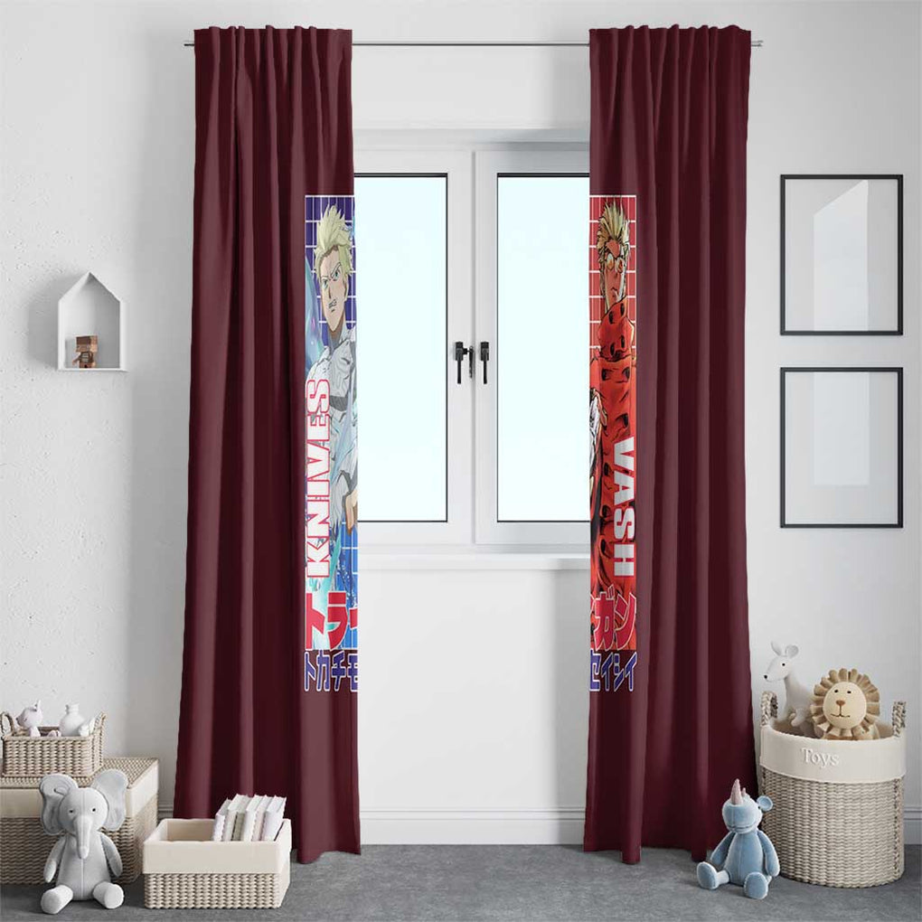 Trigun Stampede Window Curtain Japan Anime Style