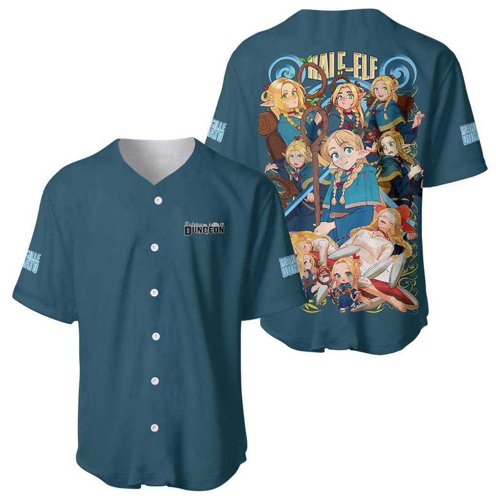 Marcille Donato Delicious in Dungeon Baseball Jersey Japan Anime Style