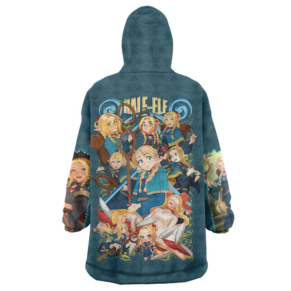 Marcille Donato Delicious in Dungeon Wearable Blanket Hoodie Japan Anime Style