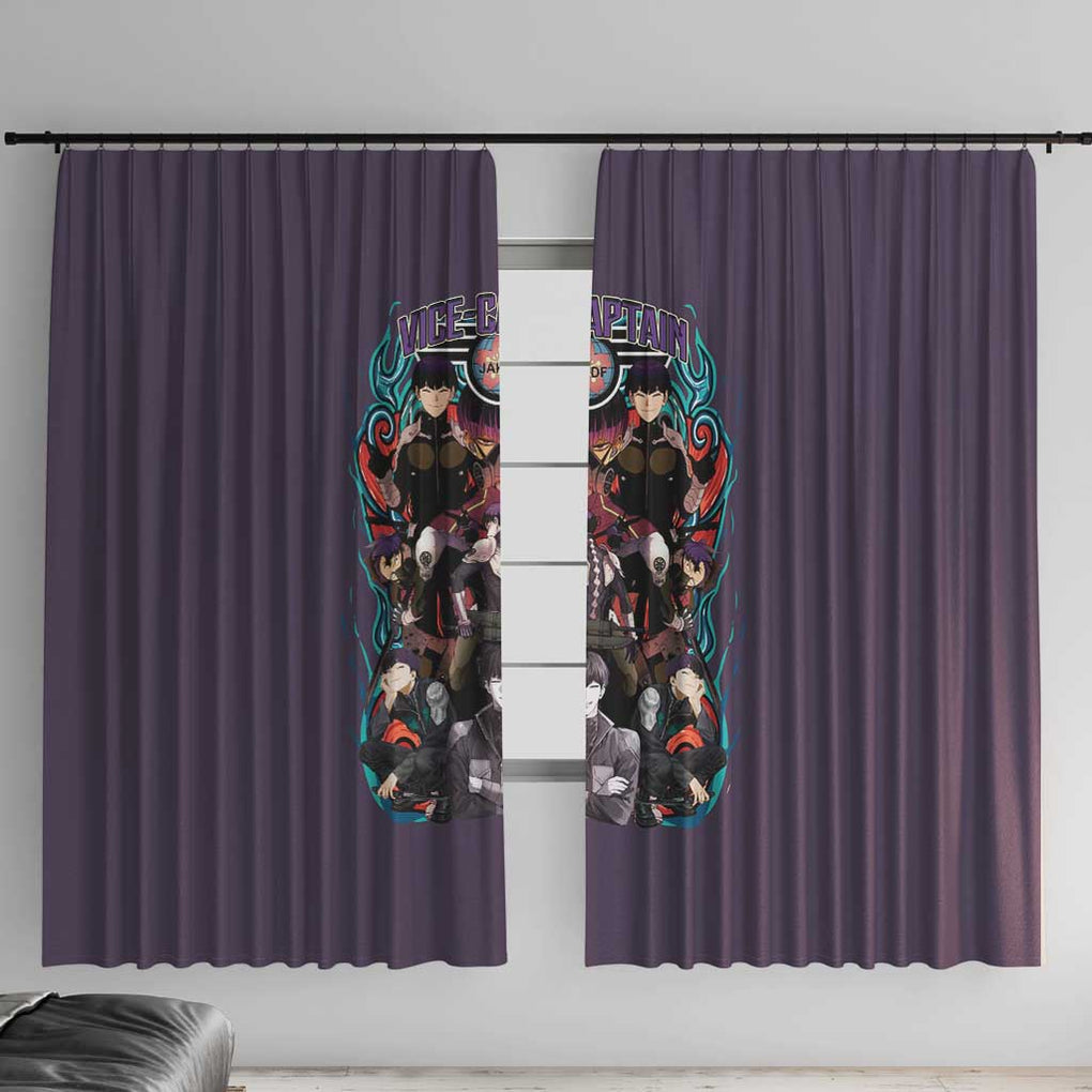 Hoshina Soshiro Kaiju No. 8 Window Curtain Japan Anime Style