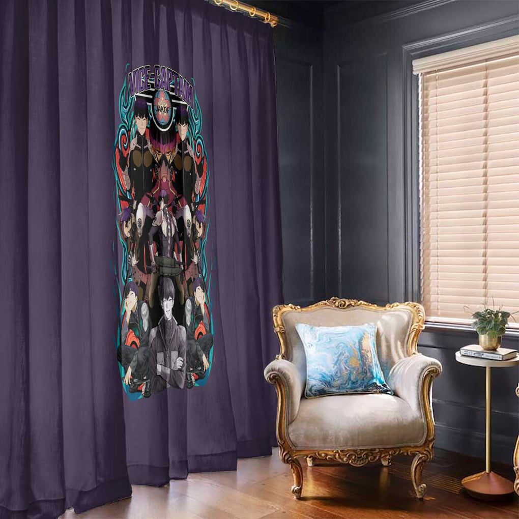 Hoshina Soshiro Kaiju No. 8 Window Curtain Japan Anime Style