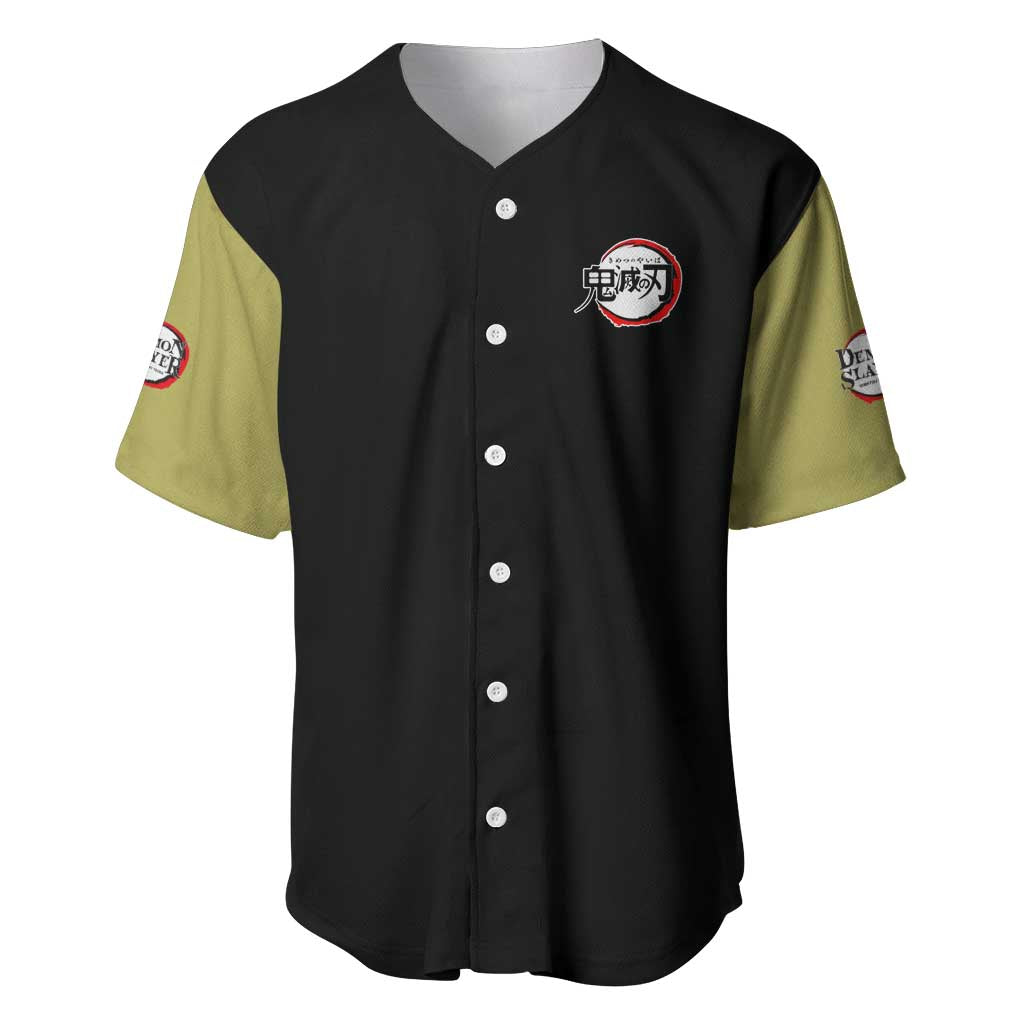 Gyomei Himejima V2 Demon Slayer S Baseball Jersey Japan Anime Style - The Mazicc