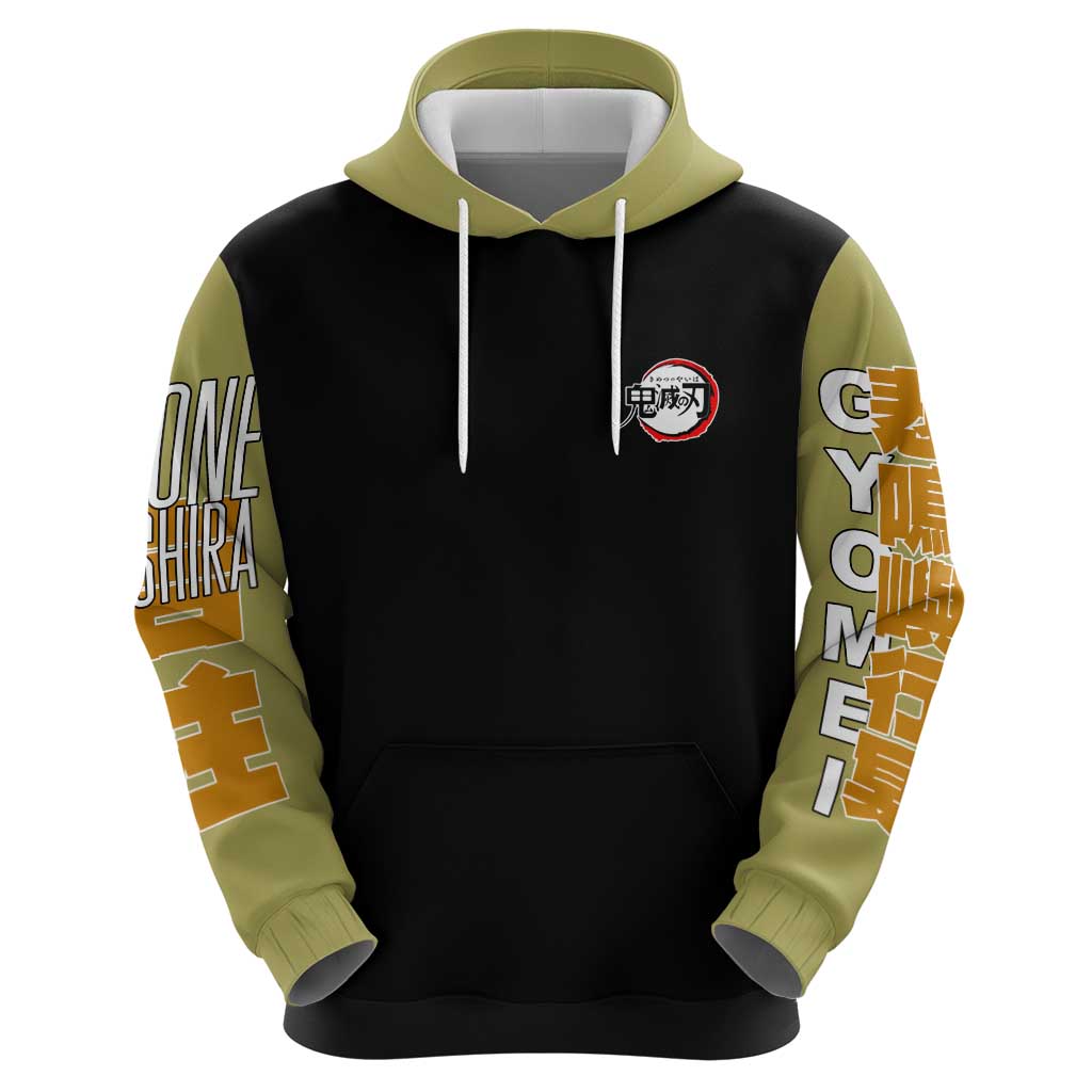 Gyomei Himejima V2 Demon Slayer S Hoodie Japan Anime Style - The Mazicc
