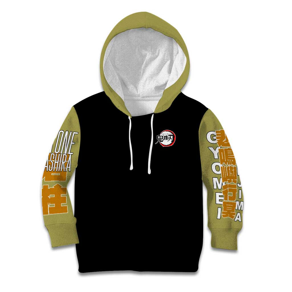Gyomei Himejima V2 Demon Slayer S Kid Hoodie Japan Anime Style - The Mazicc