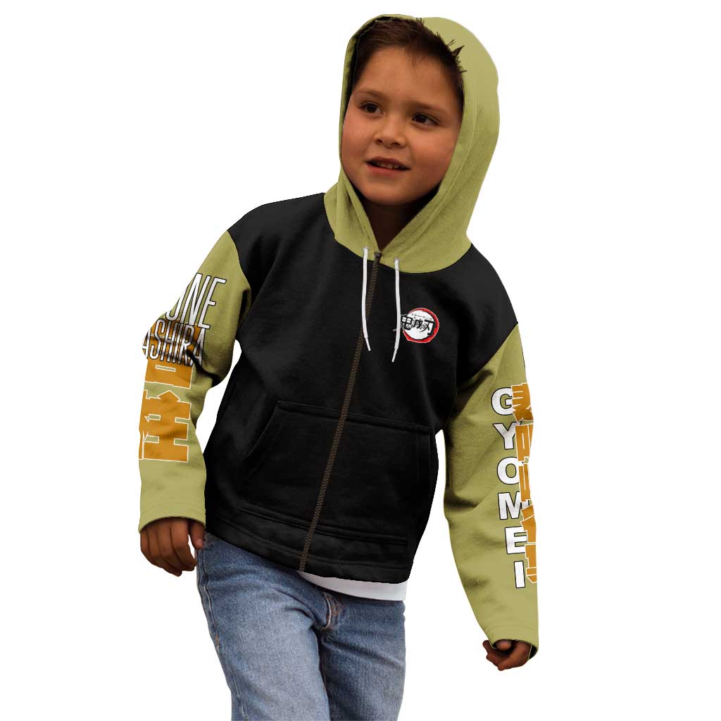 Gyomei Himejima V2 Demon Slayer S Kid Hoodie Japan Anime Style - The Mazicc