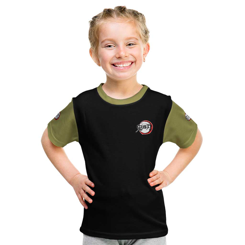 Gyomei Himejima V2 Demon Slayer S Kid T Shirt Japan Anime Style - The Mazicc