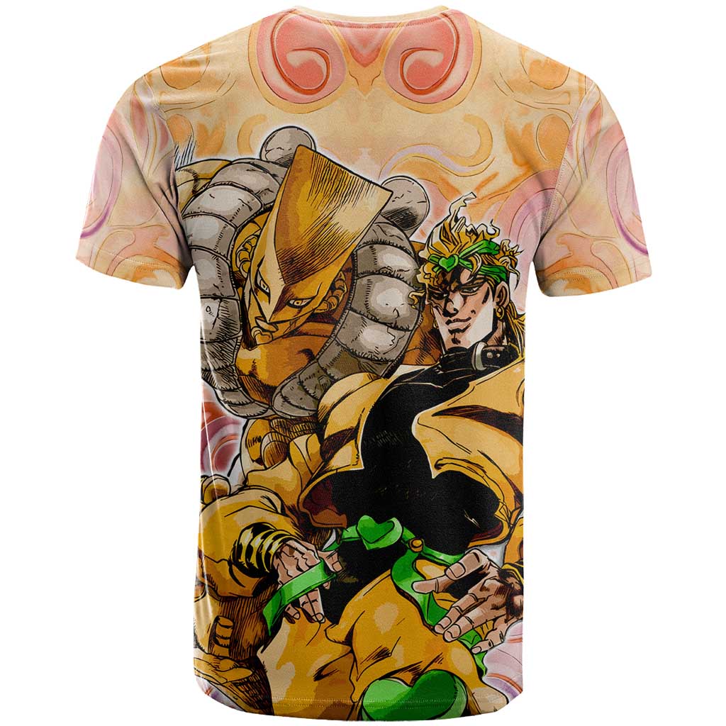 Trippy Dio V2 Jojo’s Bizarre Adventure T Shirt Trippy Mix Anime Style - The Mazicc