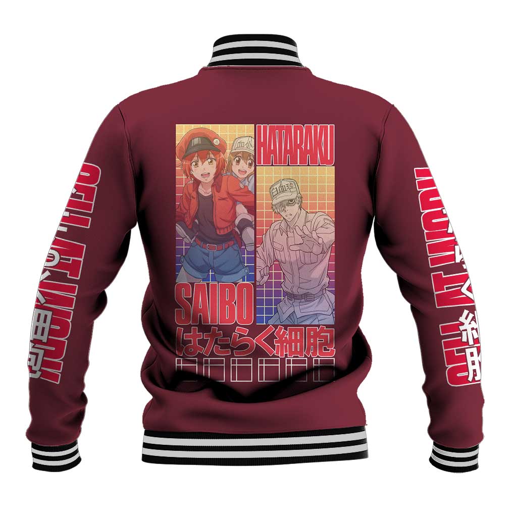 Cells at Work Baseball Jacket Japan Anime Style - The Mazicc