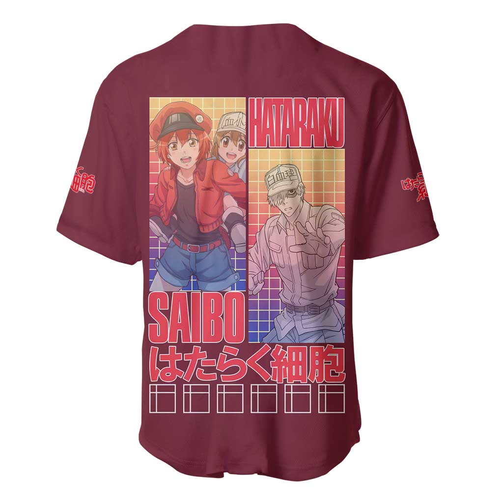 Cells at Work Baseball Jersey Japan Anime Style - The Mazicc
