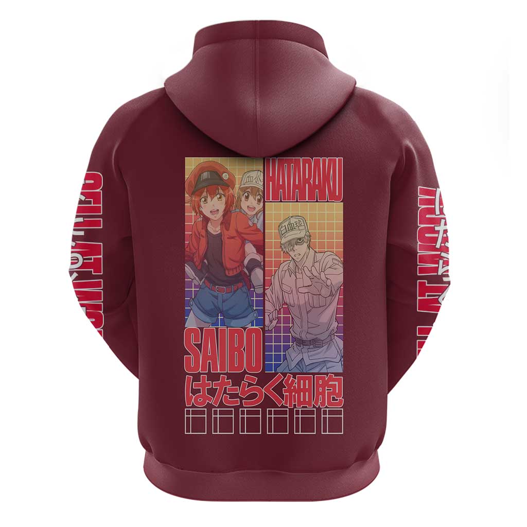 Cells at Work Hoodie Japan Anime Style - The Mazicc