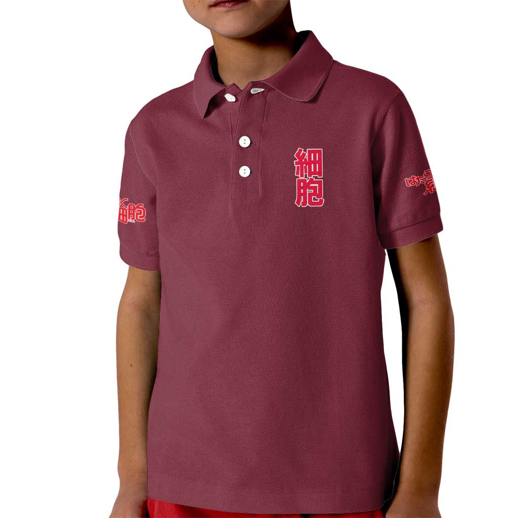 Cells at Work Kid Polo Shirt Japan Anime Style - The Mazicc