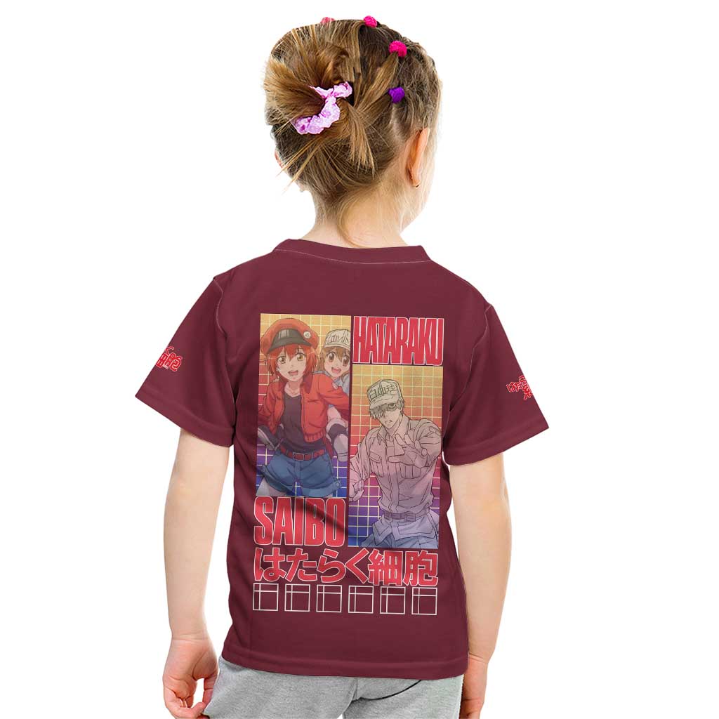 Cells at Work Kid T Shirt Japan Anime Style - The Mazicc