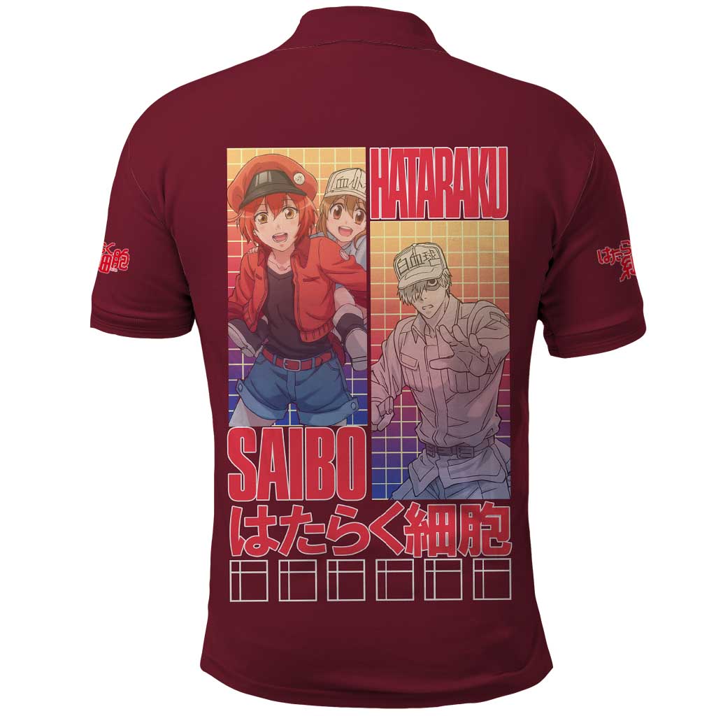 Cells at Work Polo Shirt Japan Anime Style - The Mazicc