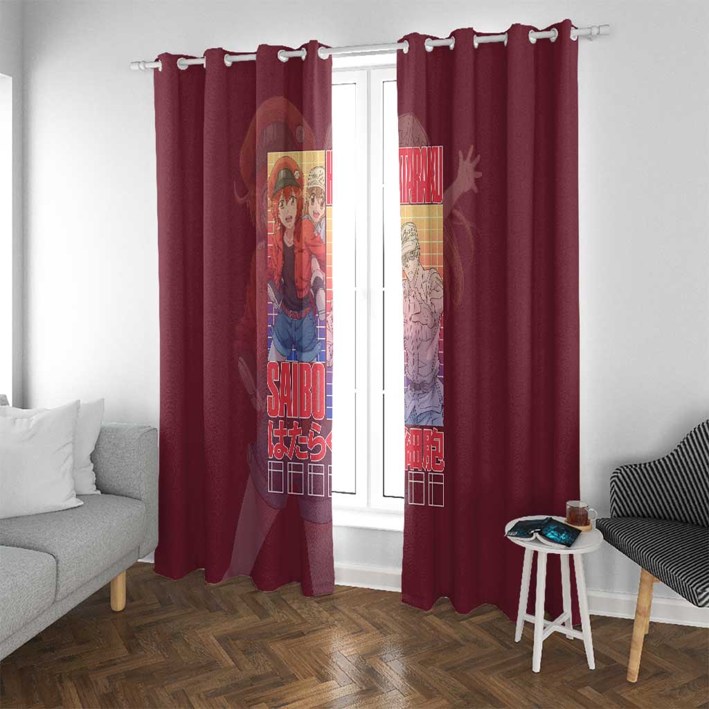 Cells at Work Window Curtain Japan Anime Style - The Mazicc