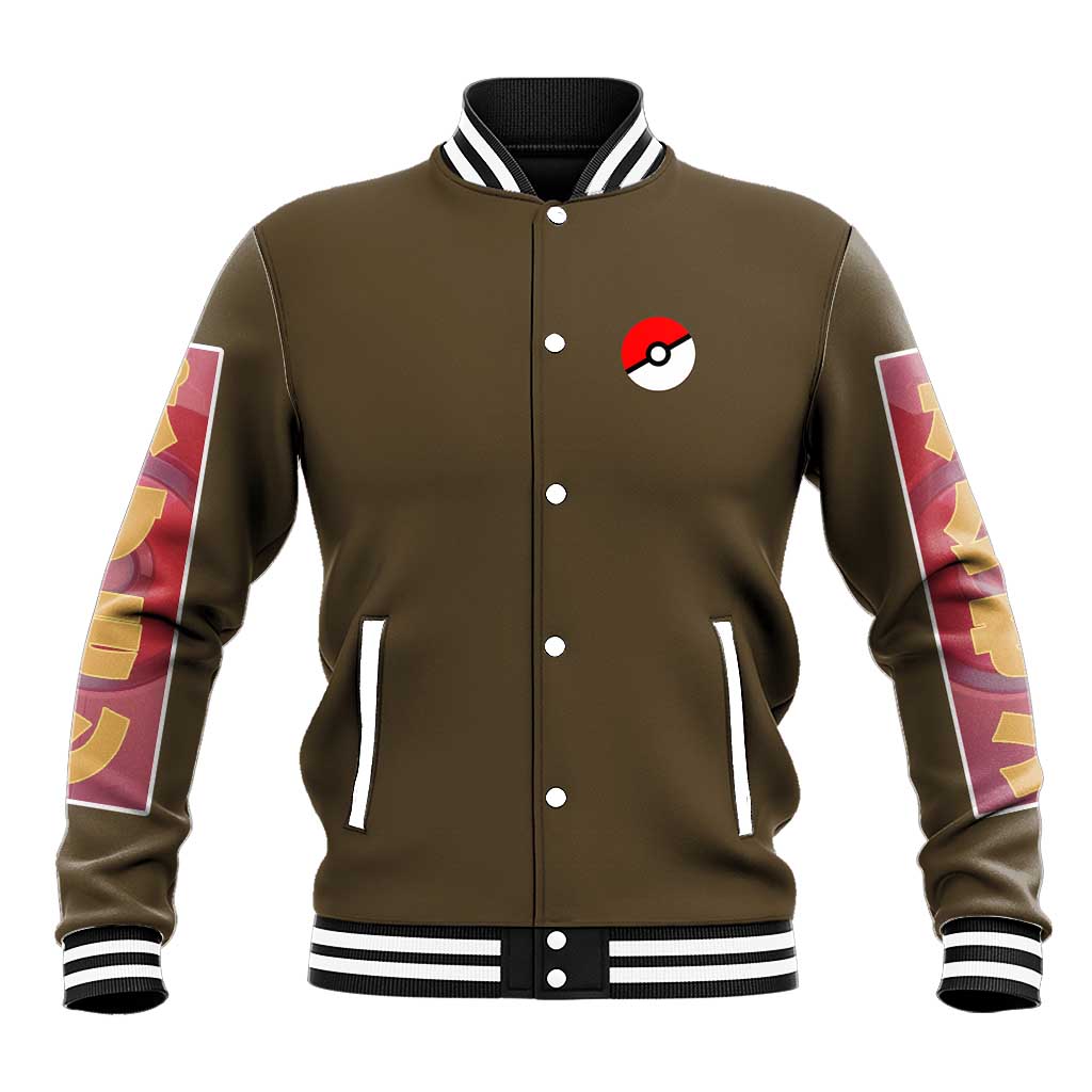 Rock Type Poke Baseball Jacket Japan Anime Style - The Mazicc