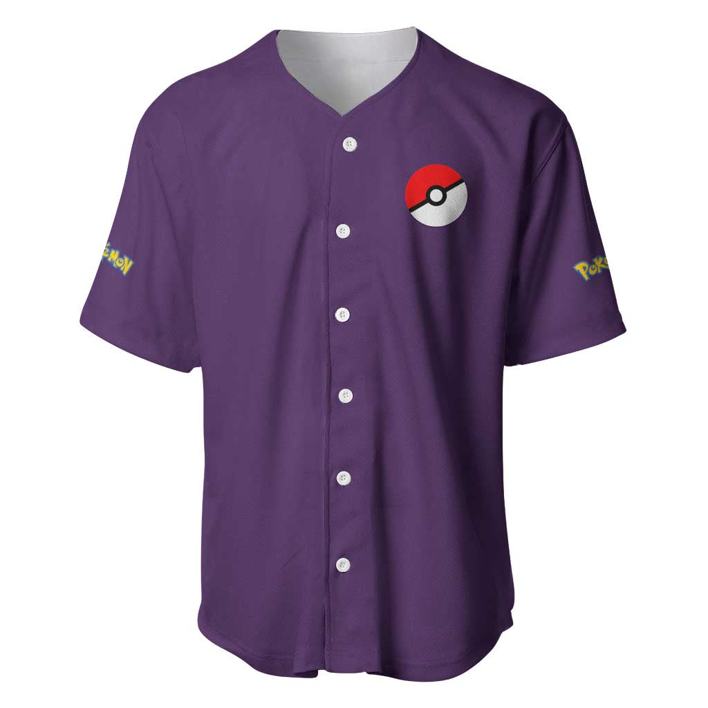 Psychic Type Poke Baseball Jersey Japan Anime Style - The Mazicc