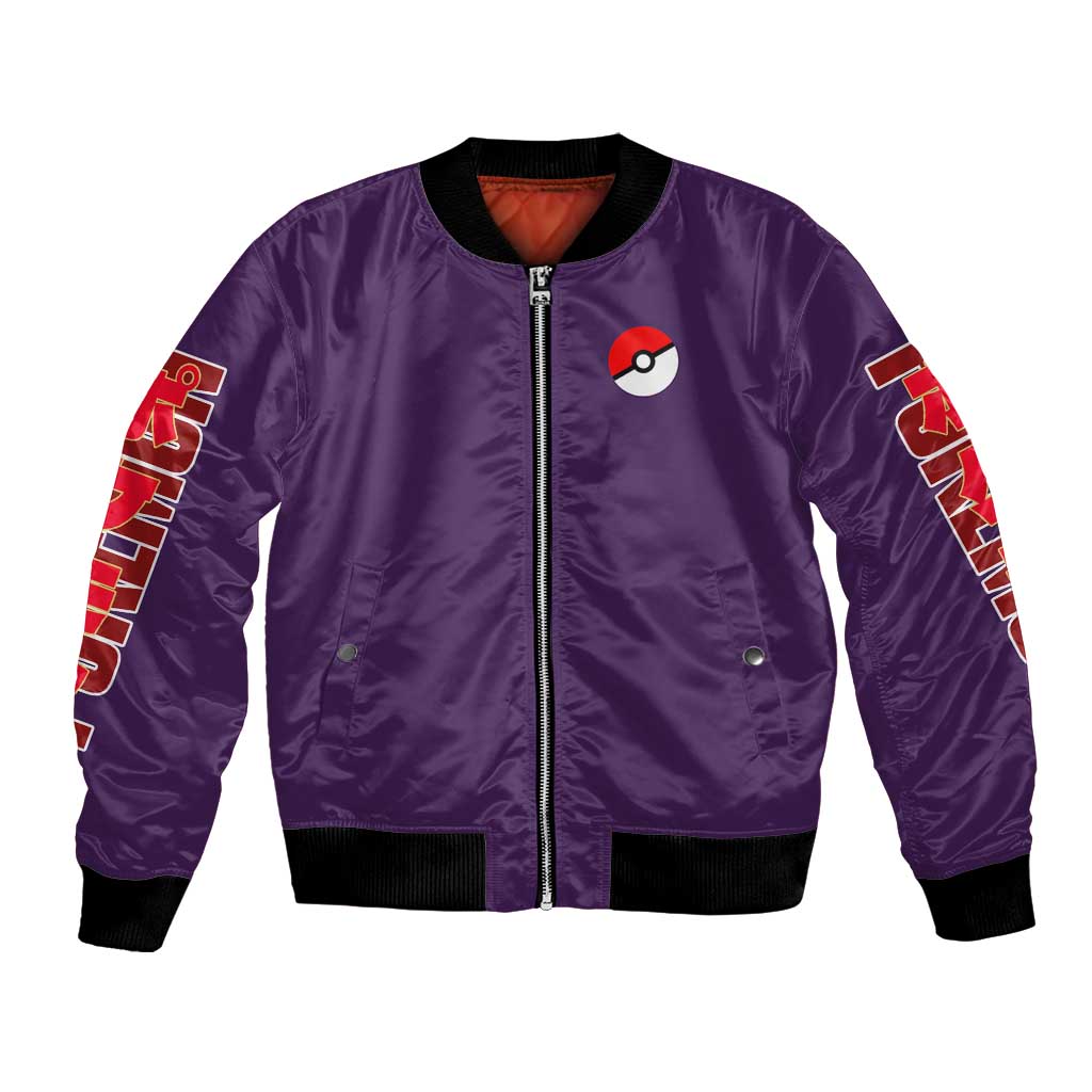 Psychic Type Poke Bomber Jacket Japan Anime Style - The Mazicc