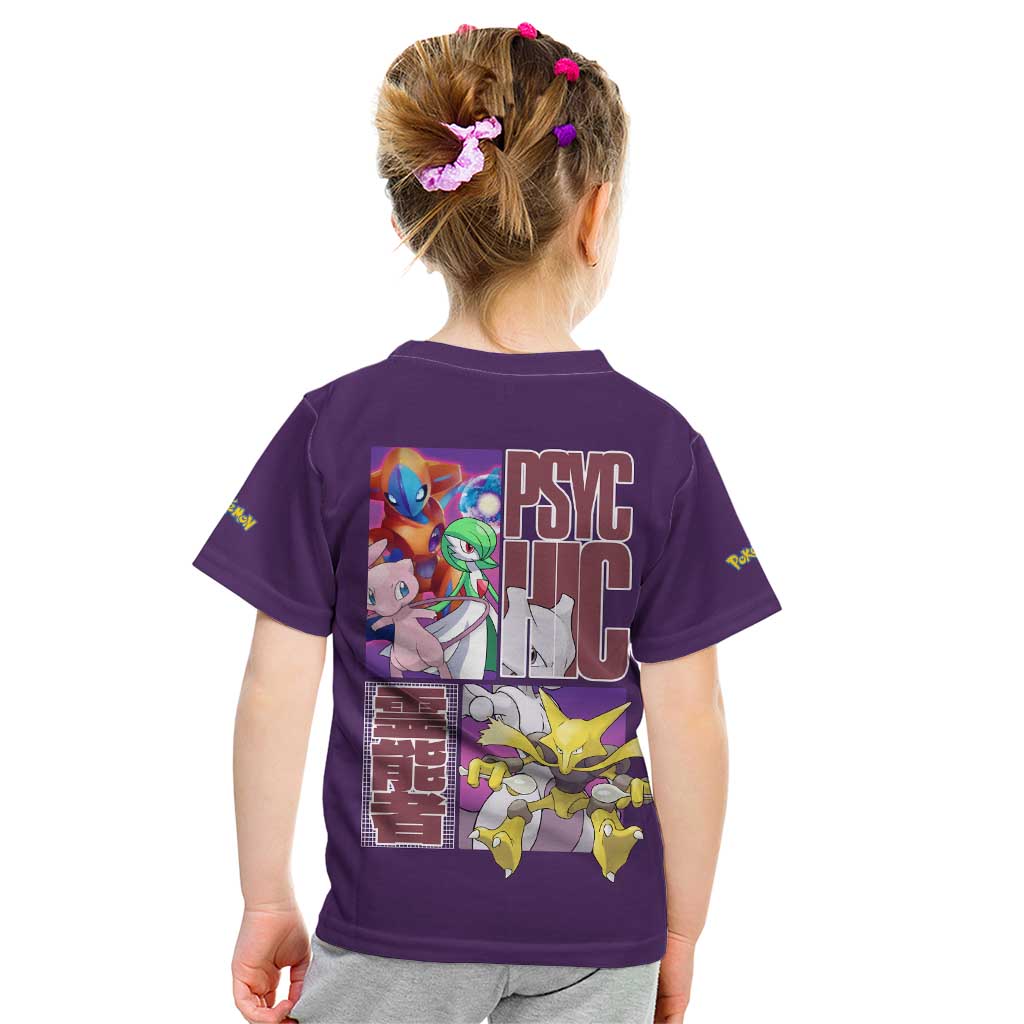 Psychic Type Poke Kid T Shirt Japan Anime Style - The Mazicc