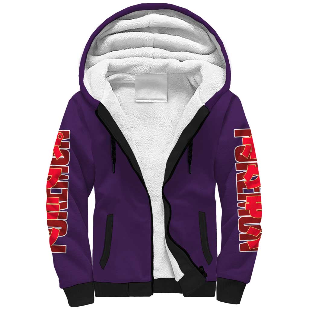 Psychic Type Poke Sherpa Hoodie Japan Anime Style - The Mazicc