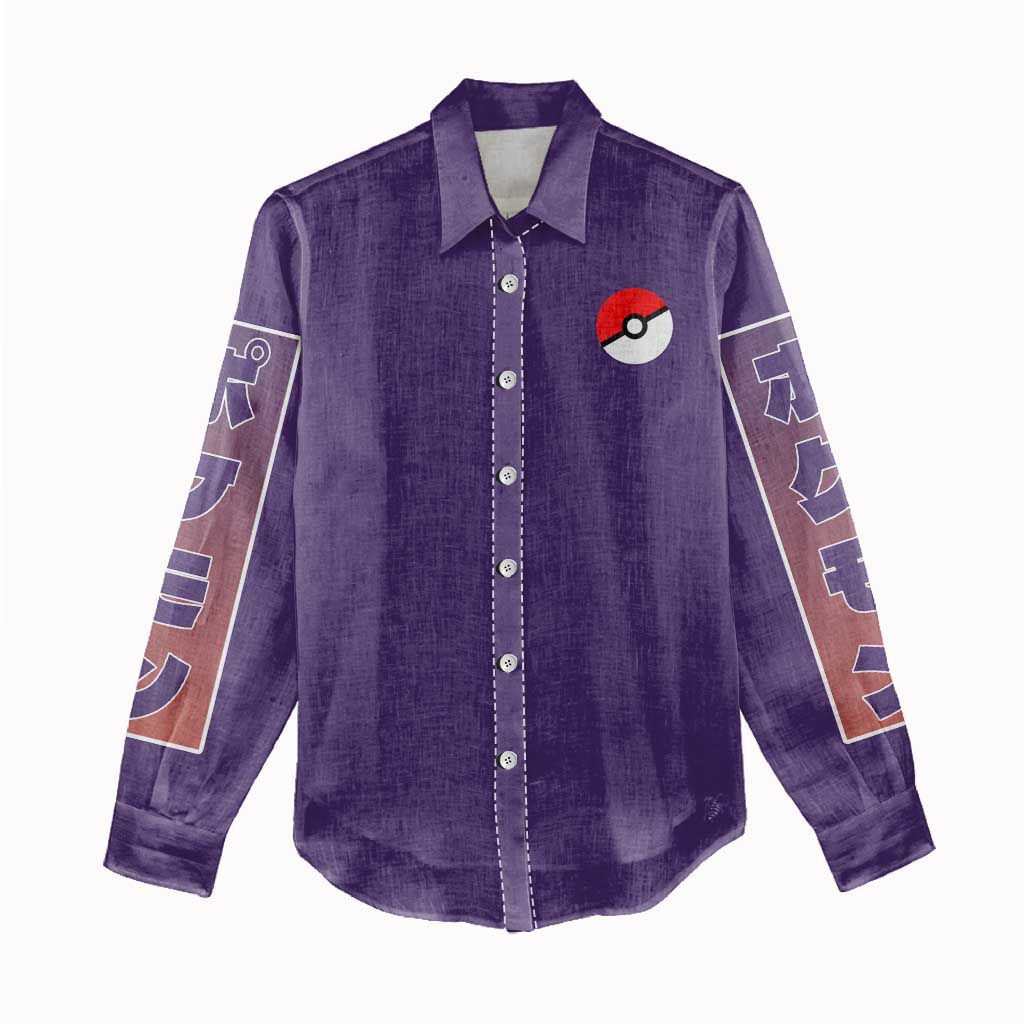 Plusle and Minun Poke Women Casual Shirt Japan Anime Style - The Mazicc