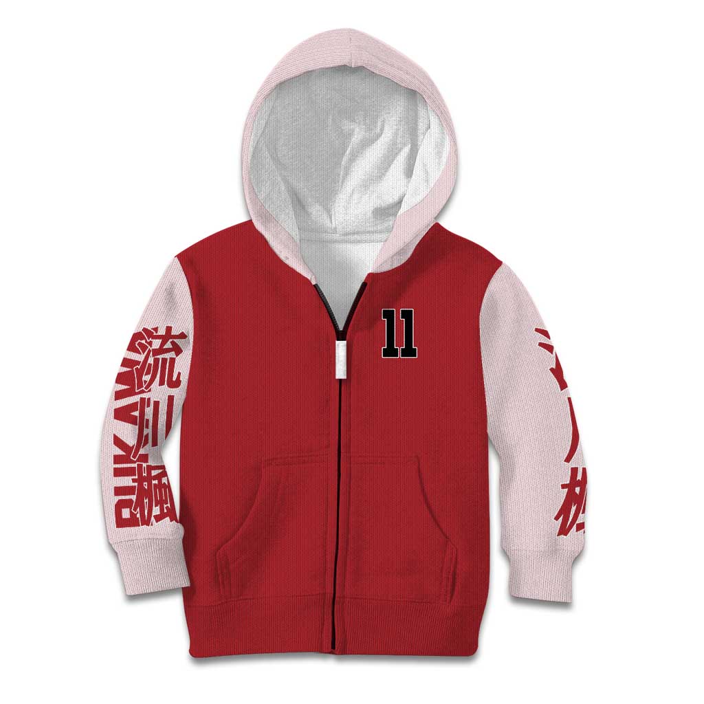 Kaede Rukawa Slam Dunk Kid Hoodie Japan Anime Style - The Mazicc