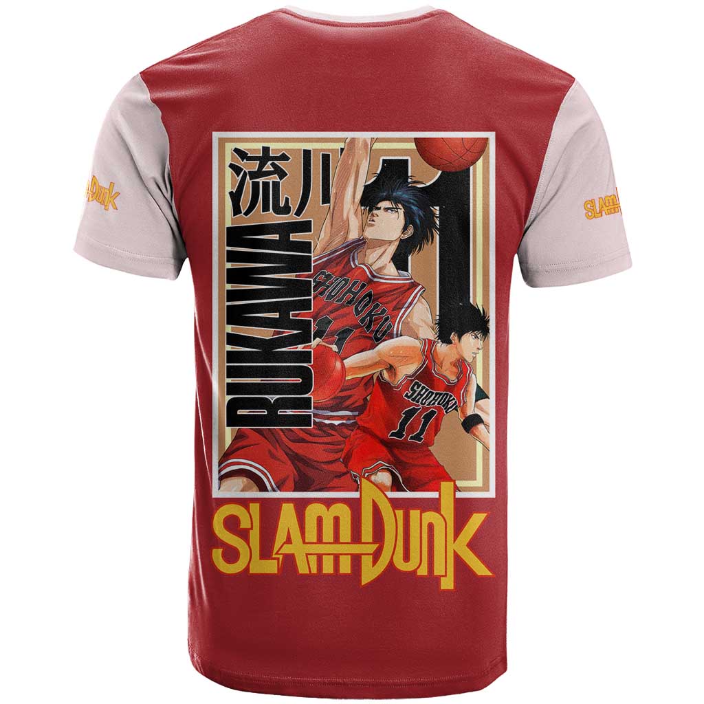 Kaede Rukawa Slam Dunk T Shirt Japan Anime Style - The Mazicc