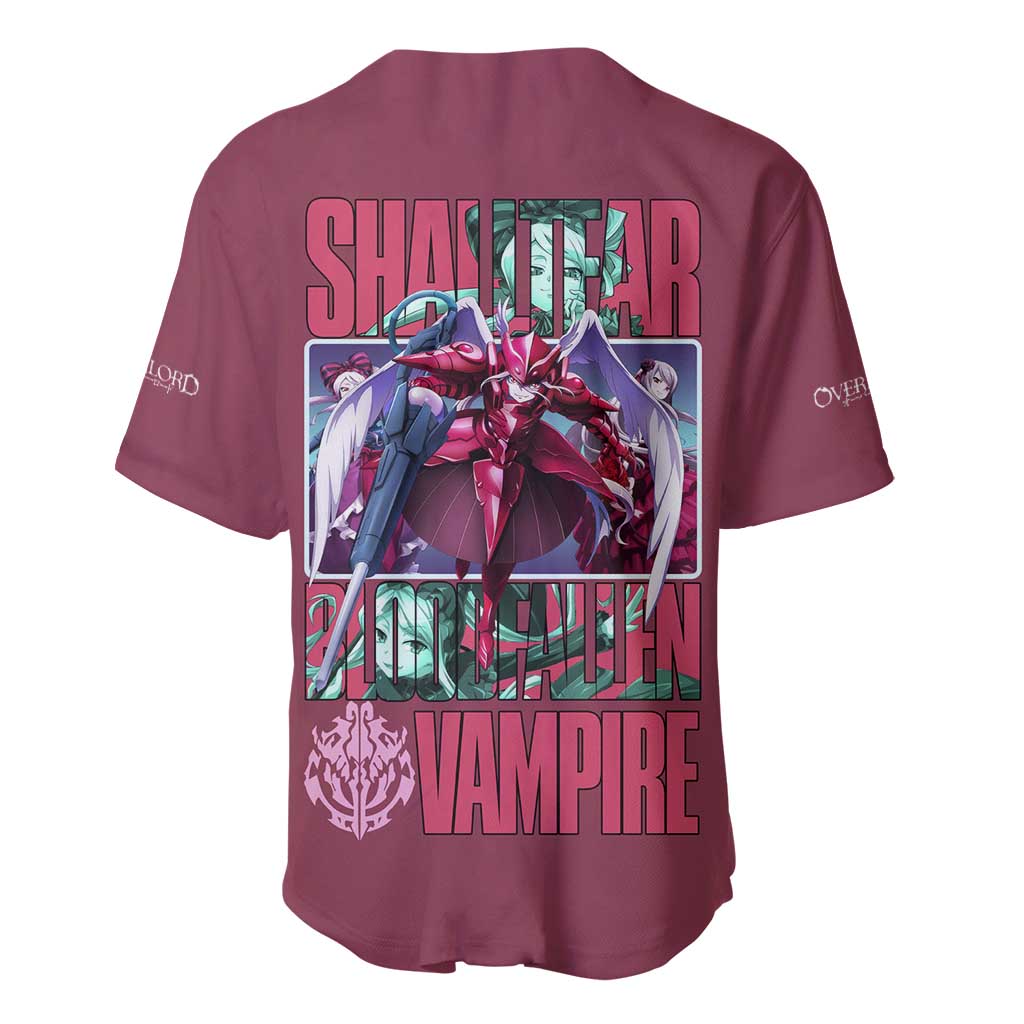 Shalltear Bloodfallen Overlord Baseball Jersey Japan Anime Style - The Mazicc