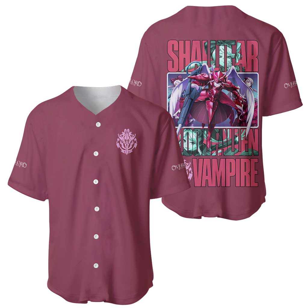 Shalltear Bloodfallen Overlord Baseball Jersey Japan Anime Style - The Mazicc