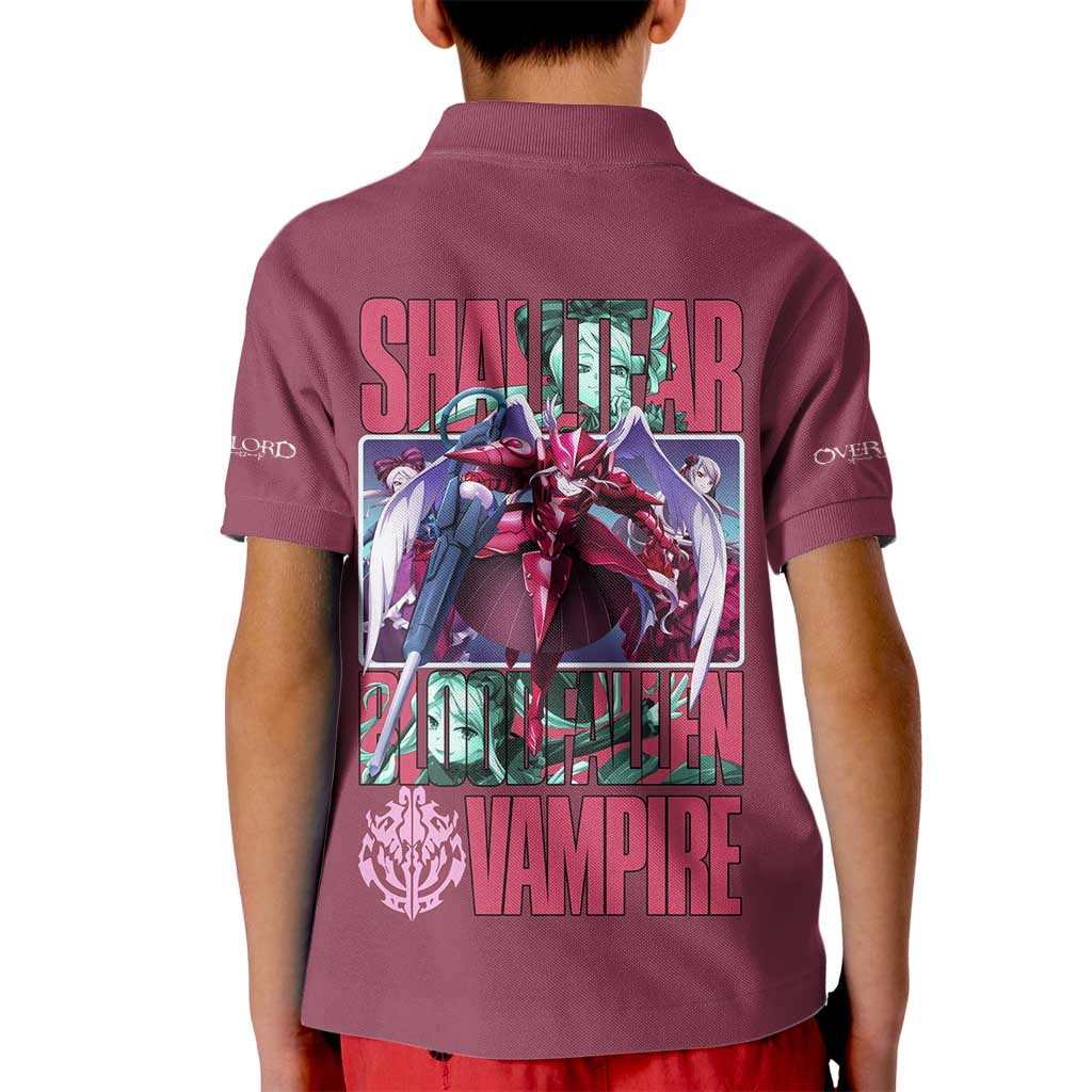 Shalltear Bloodfallen Overlord Kid Polo Shirt Japan Anime Style - The Mazicc