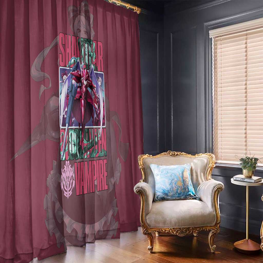 Shalltear Bloodfallen Overlord Window Curtain Japan Anime Style - The Mazicc