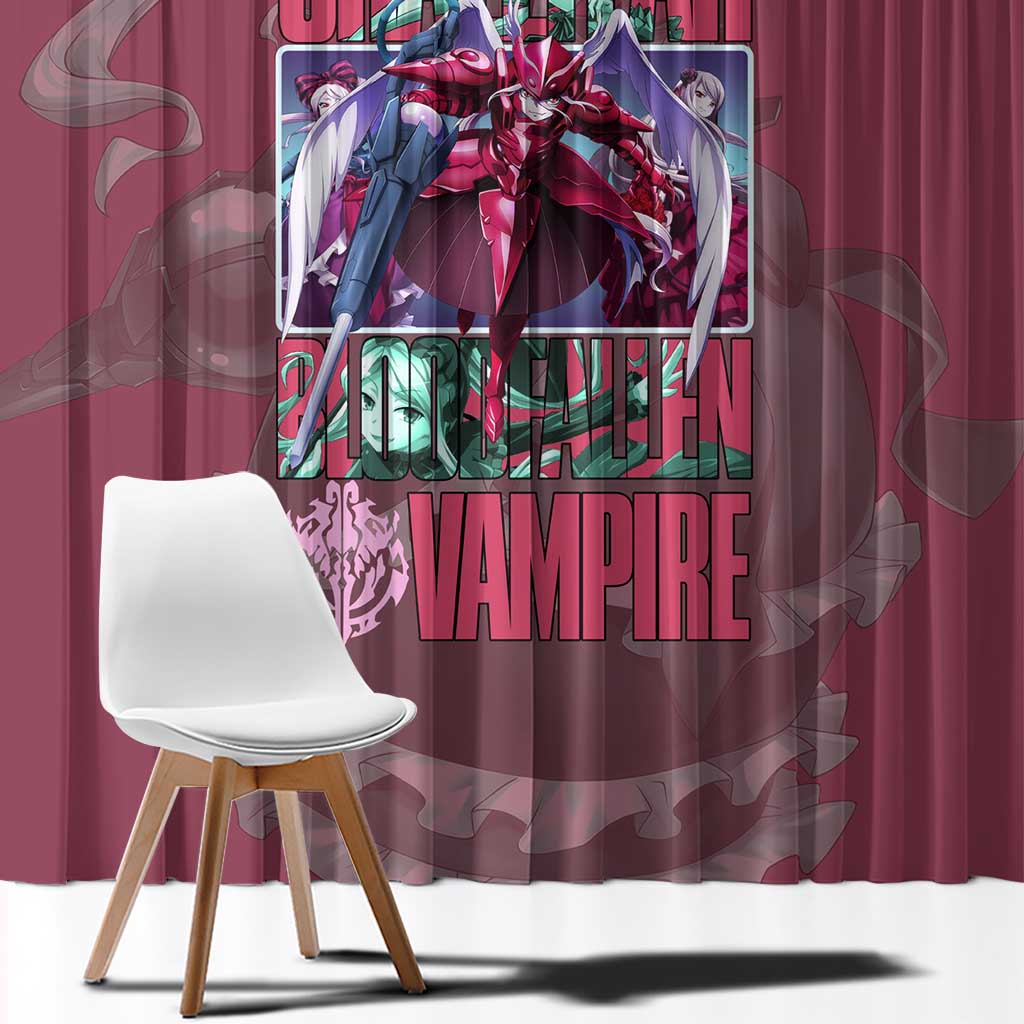 Shalltear Bloodfallen Overlord Window Curtain Japan Anime Style - The Mazicc