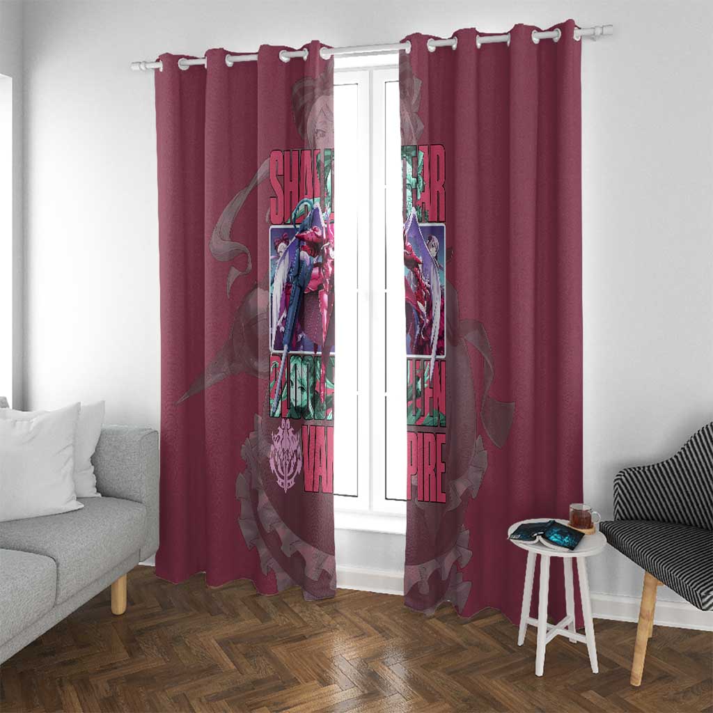 Shalltear Bloodfallen Overlord Window Curtain Japan Anime Style - The Mazicc