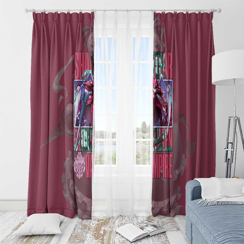 Shalltear Bloodfallen Overlord Window Curtain Japan Anime Style - The Mazicc