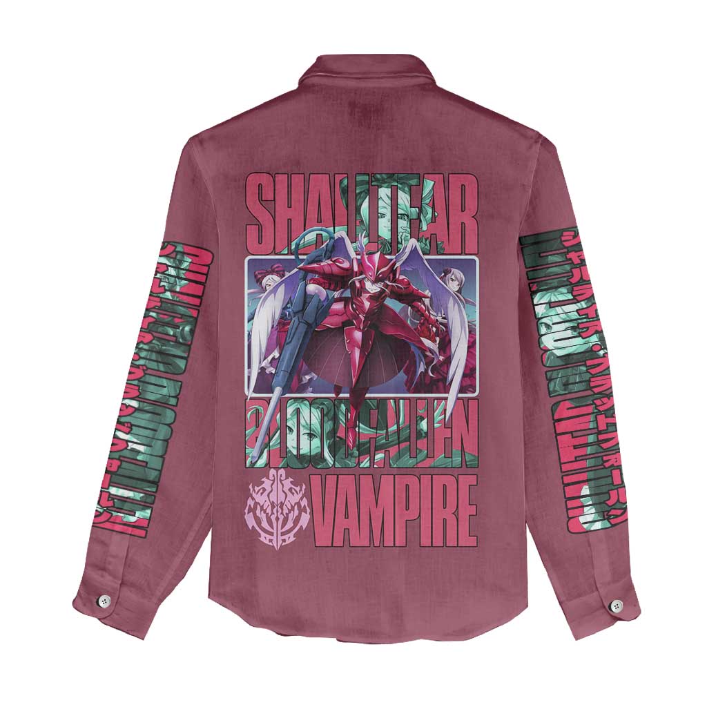 Shalltear Bloodfallen Overlord Women Casual Shirt Japan Anime Style - The Mazicc