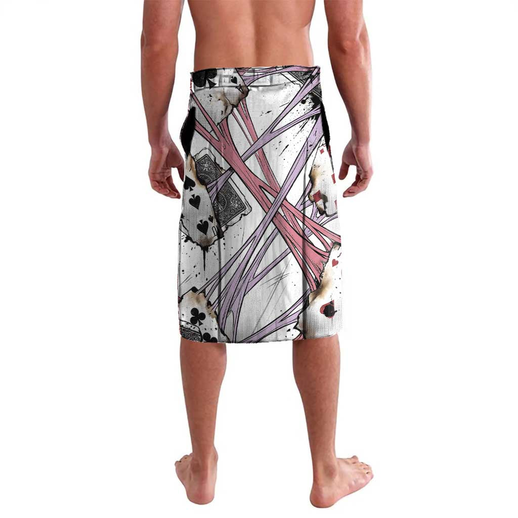 Hisoka Morow Playing Card Theme Lavalava with Magic Aura and Artistic Anime Illustration - The Mazicc