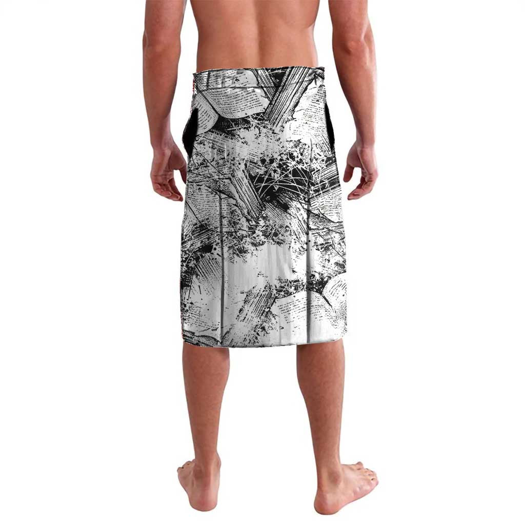 Chrollo Lucilfer Gothic Style Lavalava with Spider Webs, Grimoire Illustration and Monochrome Design - The Mazicc