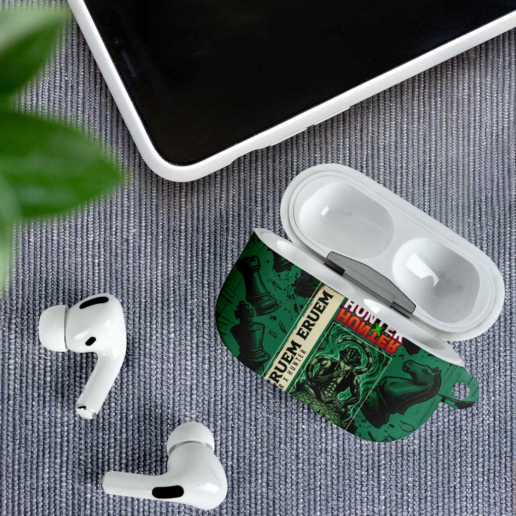 Meruem Chess Theme AirPods Case with Dark Aura and Strategic Anime Artwork Design - The Mazicc