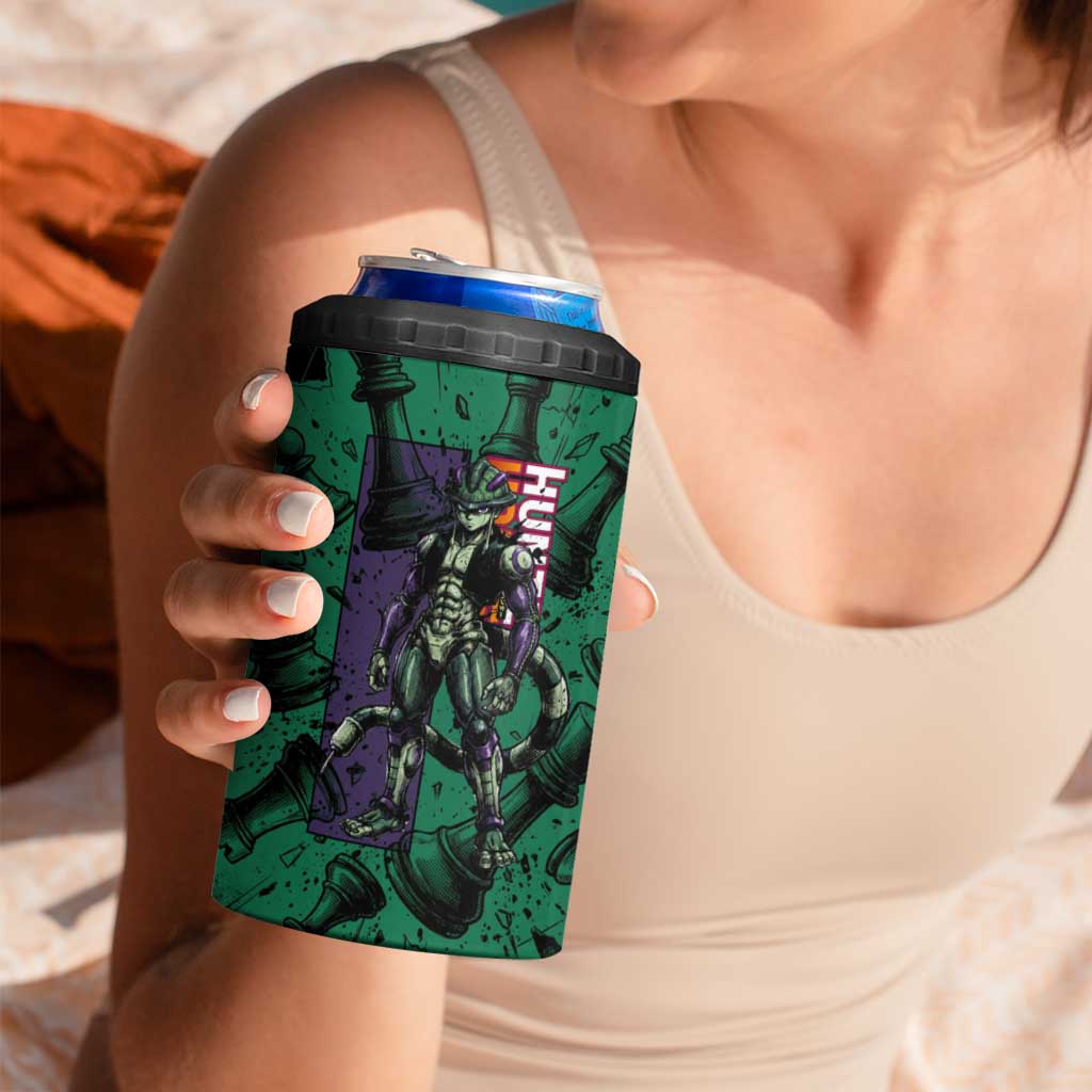 Meruem Chess Theme 4 in 1 Can Cooler Tumbler with Dark Aura and Strategic Anime Artwork Design - The Mazicc