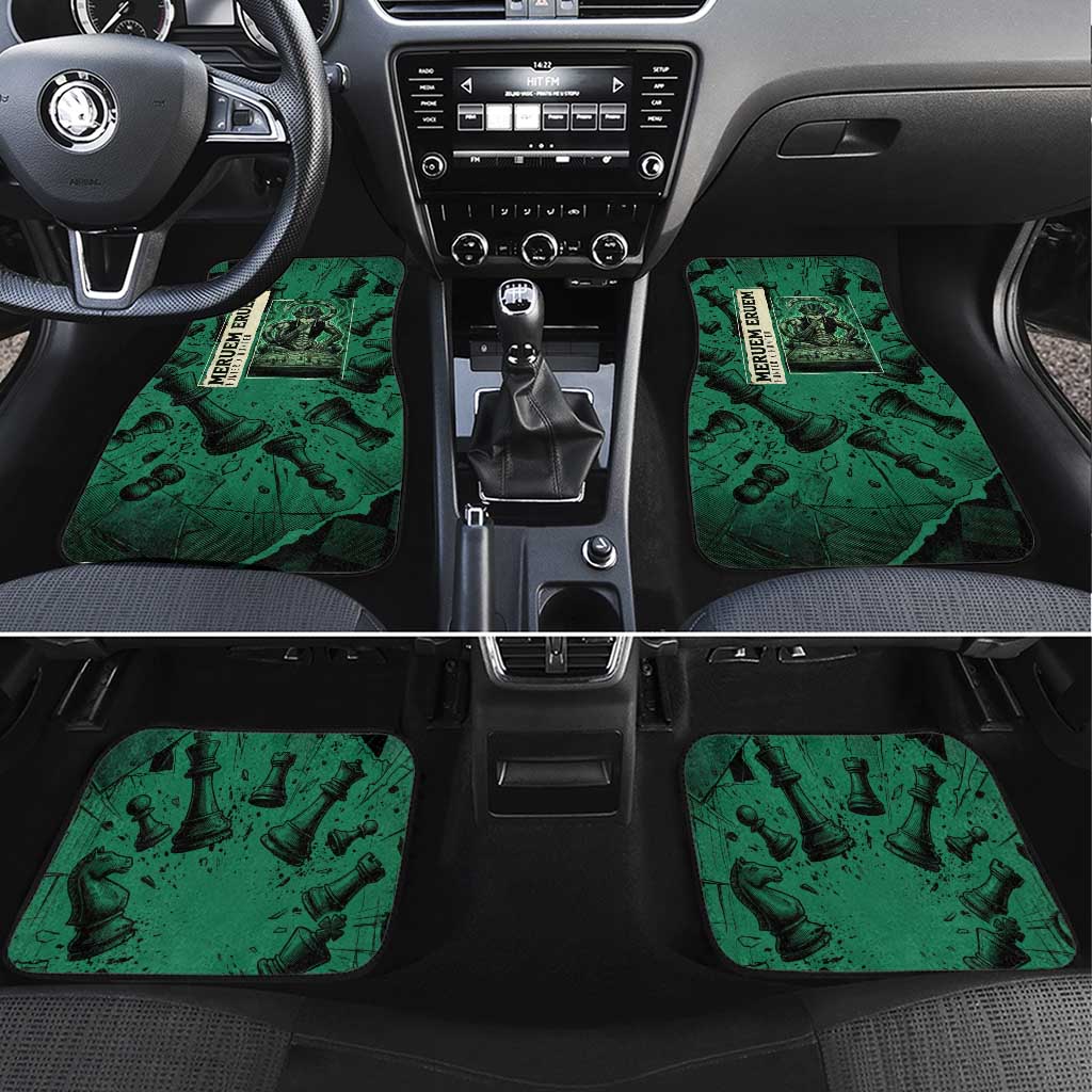 Meruem Chess Theme Car Mats with Dark Aura and Strategic Anime Artwork Design - The Mazicc